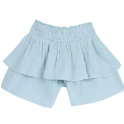 Pantaloni corti a balze