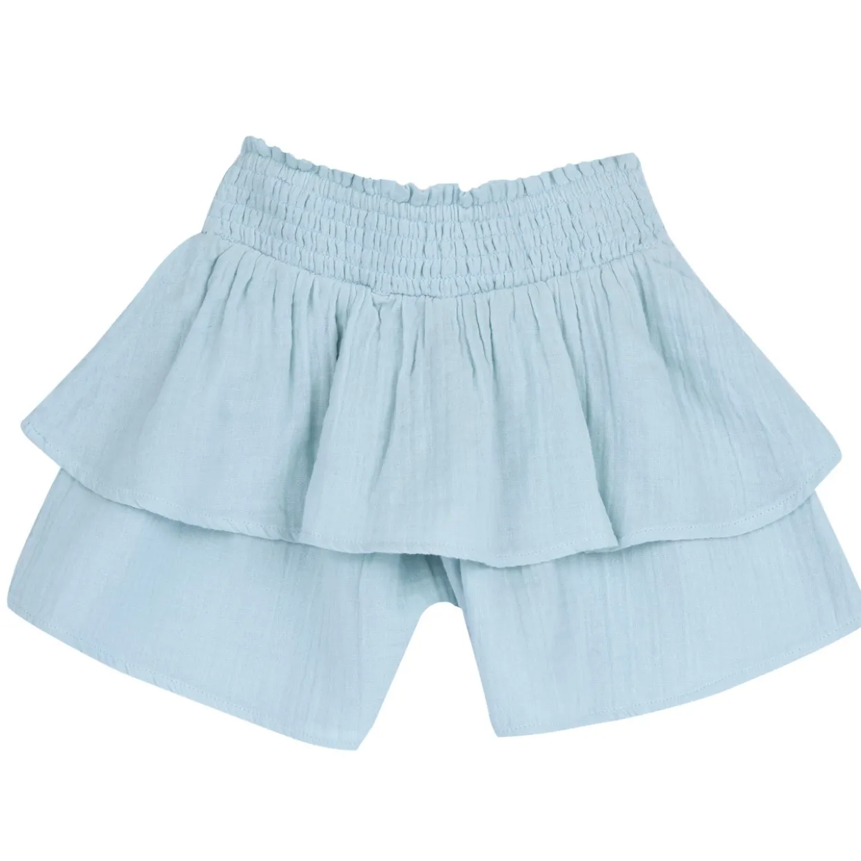 Pantaloni corti a balze