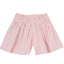 Pantaloni corti con applicazione