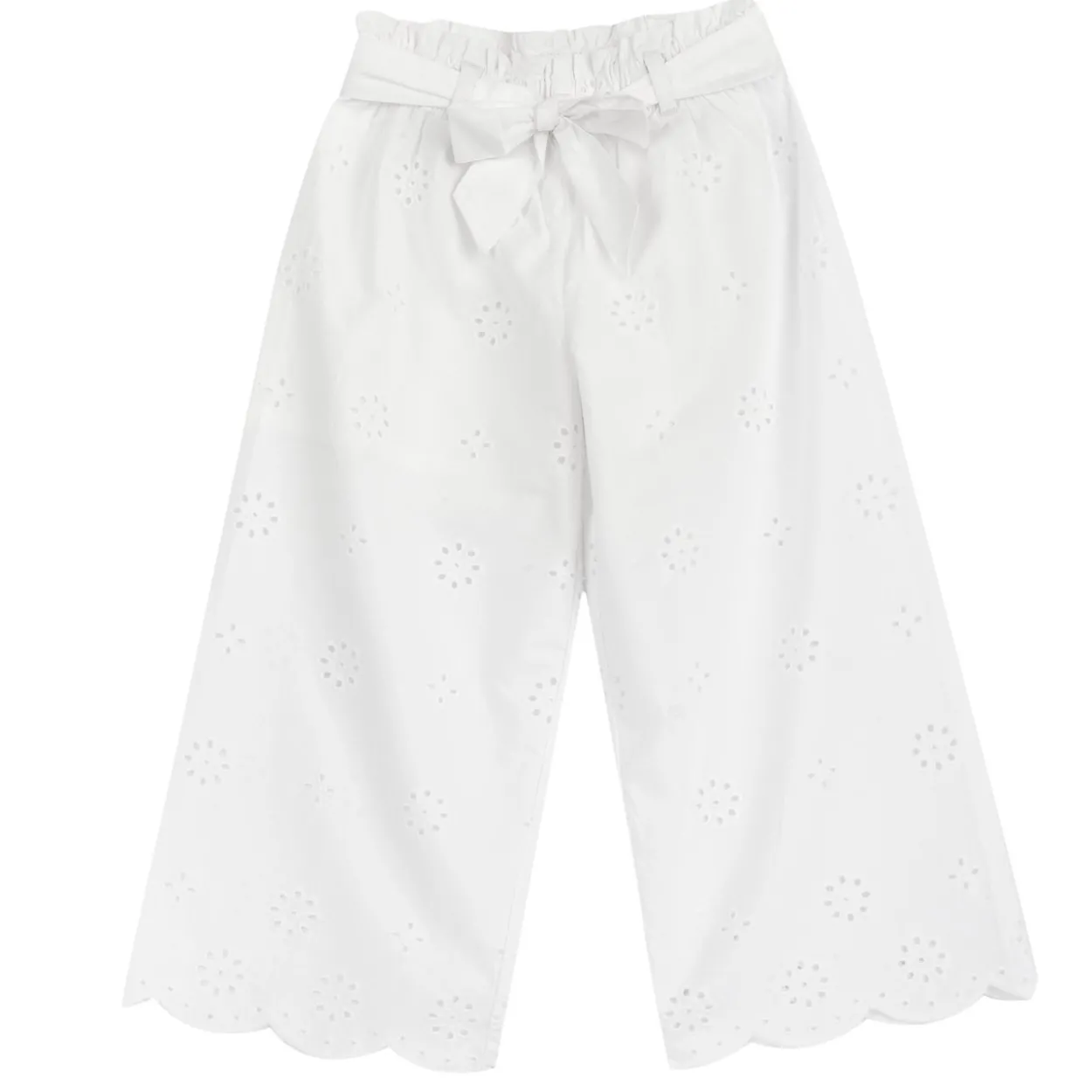 Pantaloni lunghi in Sangallo