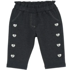 Pantaloni lunghi ricamati