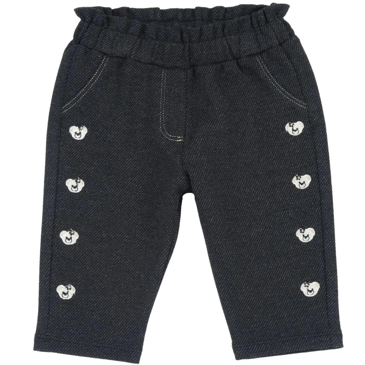 Pantaloni lunghi ricamati