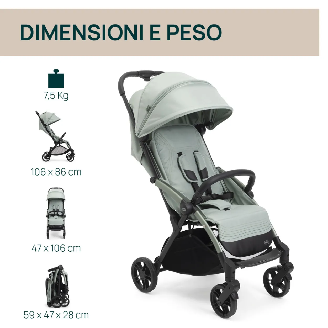 Passeggino Goody XPlus