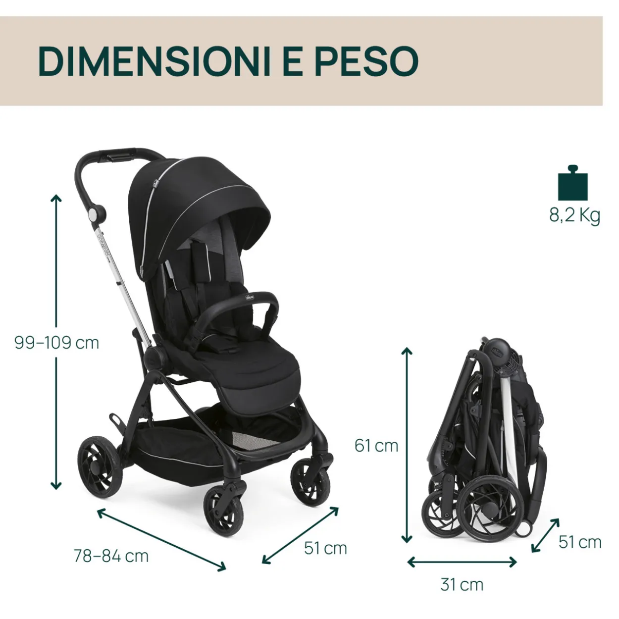 Passeggino One4Ever Lounge