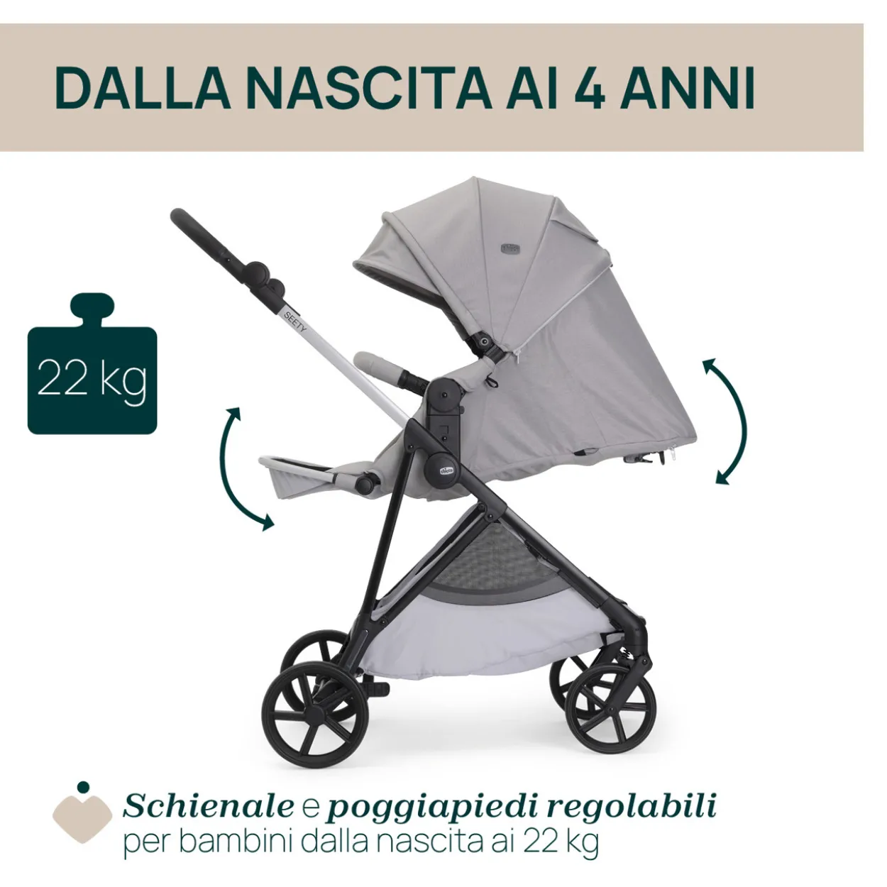Passeggino Seety 2