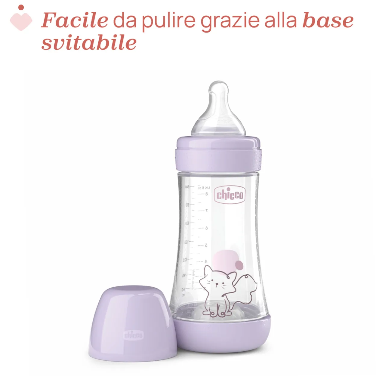 Perfect 5 Biberon 240 ml - Flusso medio