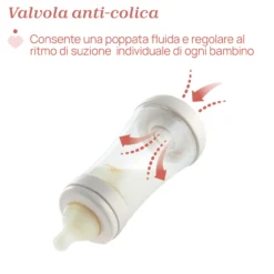 Perfect 5 Biberon 240 ml - Flusso medio