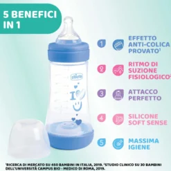 Perfect 5 Biberon 240 ml - Flusso medio