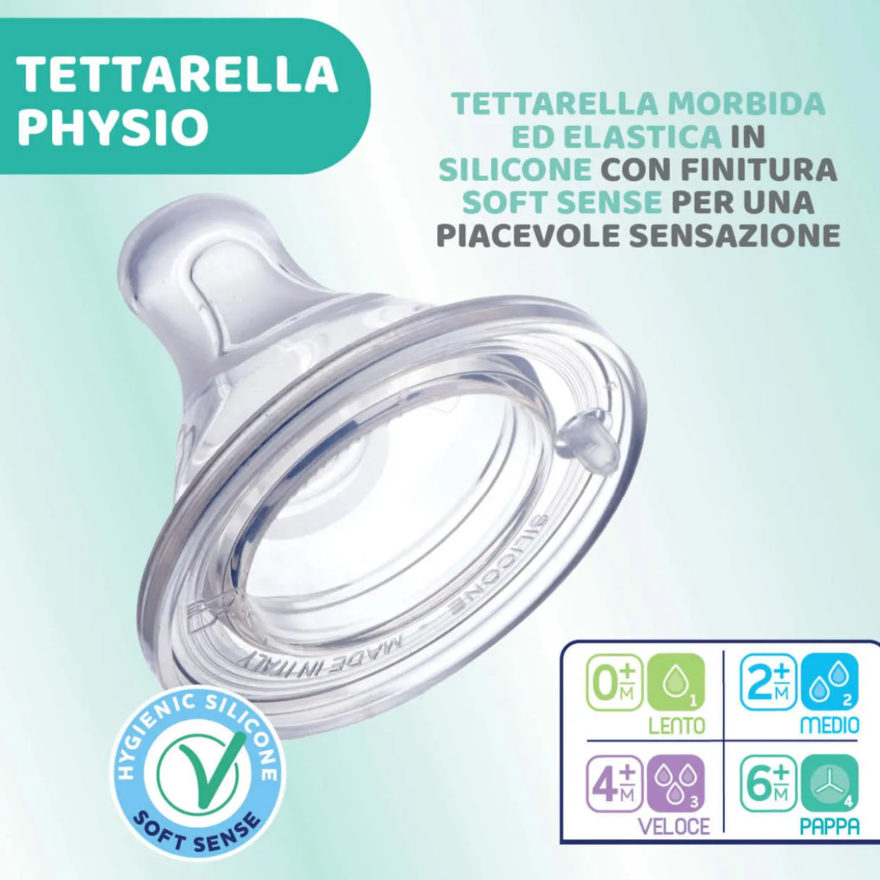 Perfect 5 Biberon 240 ml - Flusso medio