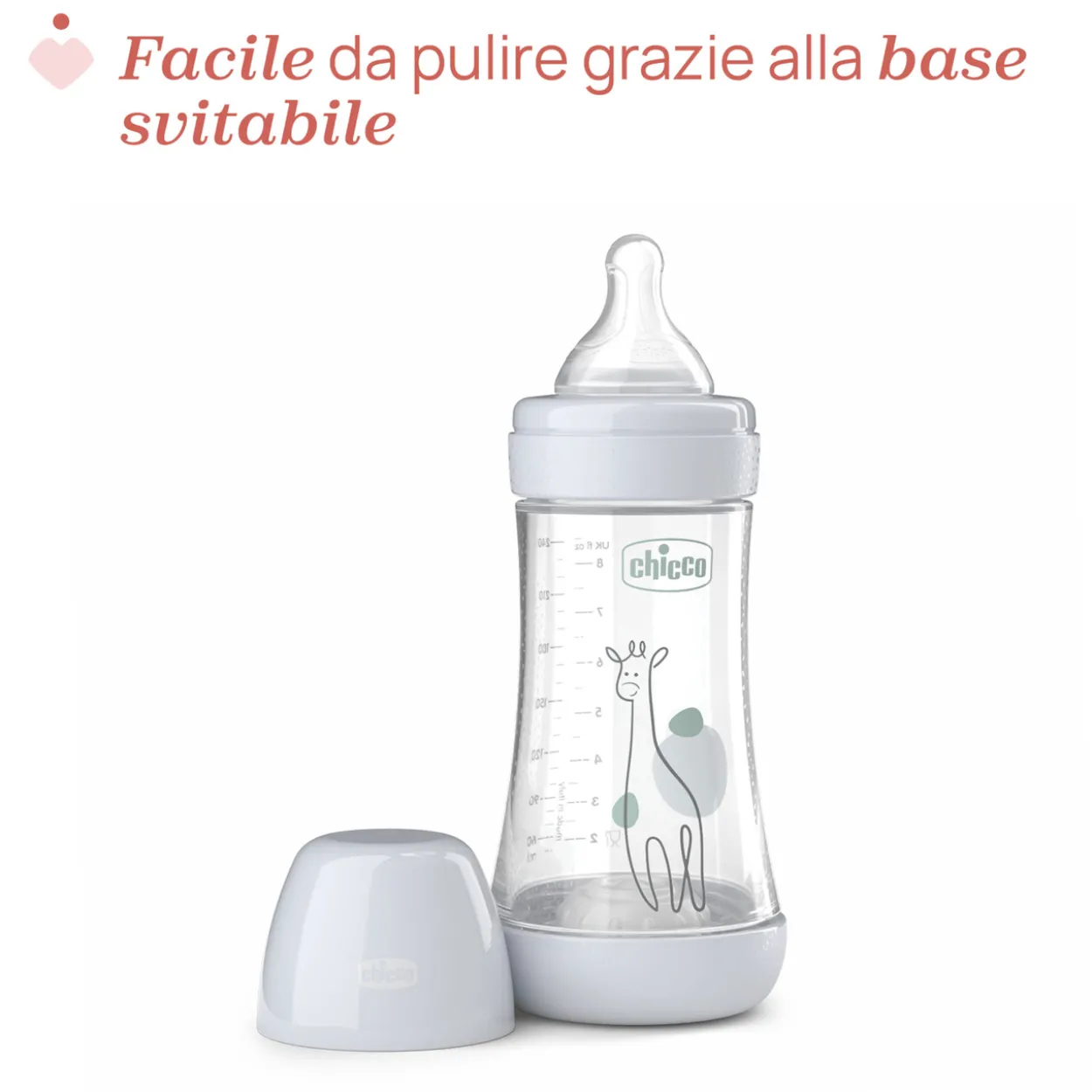 Perfect 5 Biberon 240 ml - Flusso medio
