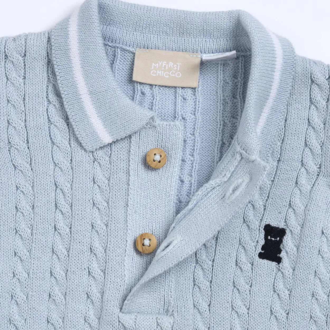 Polo manica corta in maglia
