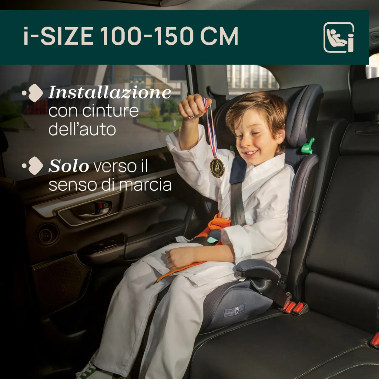 Quizy i-Size (100-150 cm)