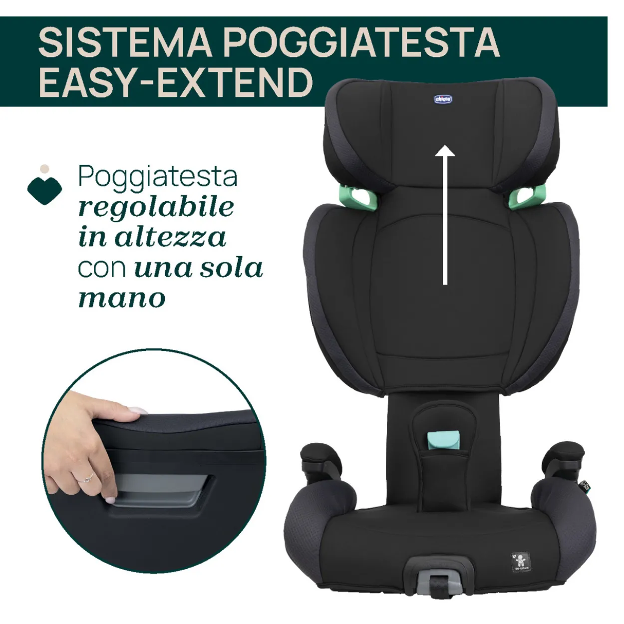 Quizy i-Size (100-150 cm)