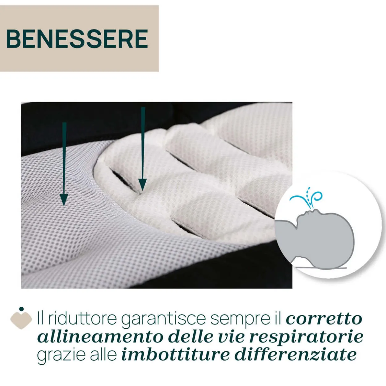 Riduttore Cushy Hug per passeggino Goody XPlus