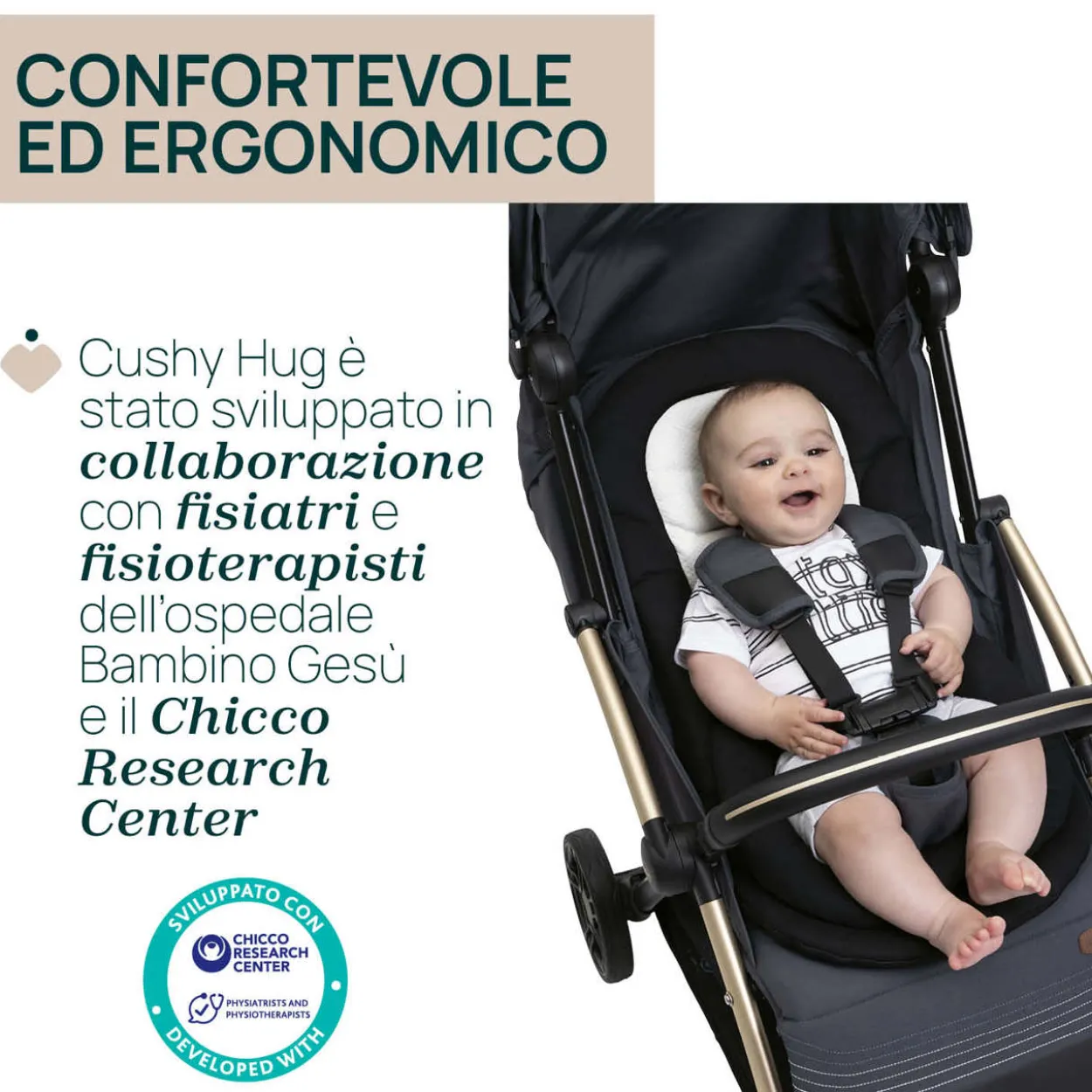 Riduttore Cushy Hug per passeggino Goody XPlus