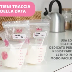Sacchetto per latte materno - 30 pz