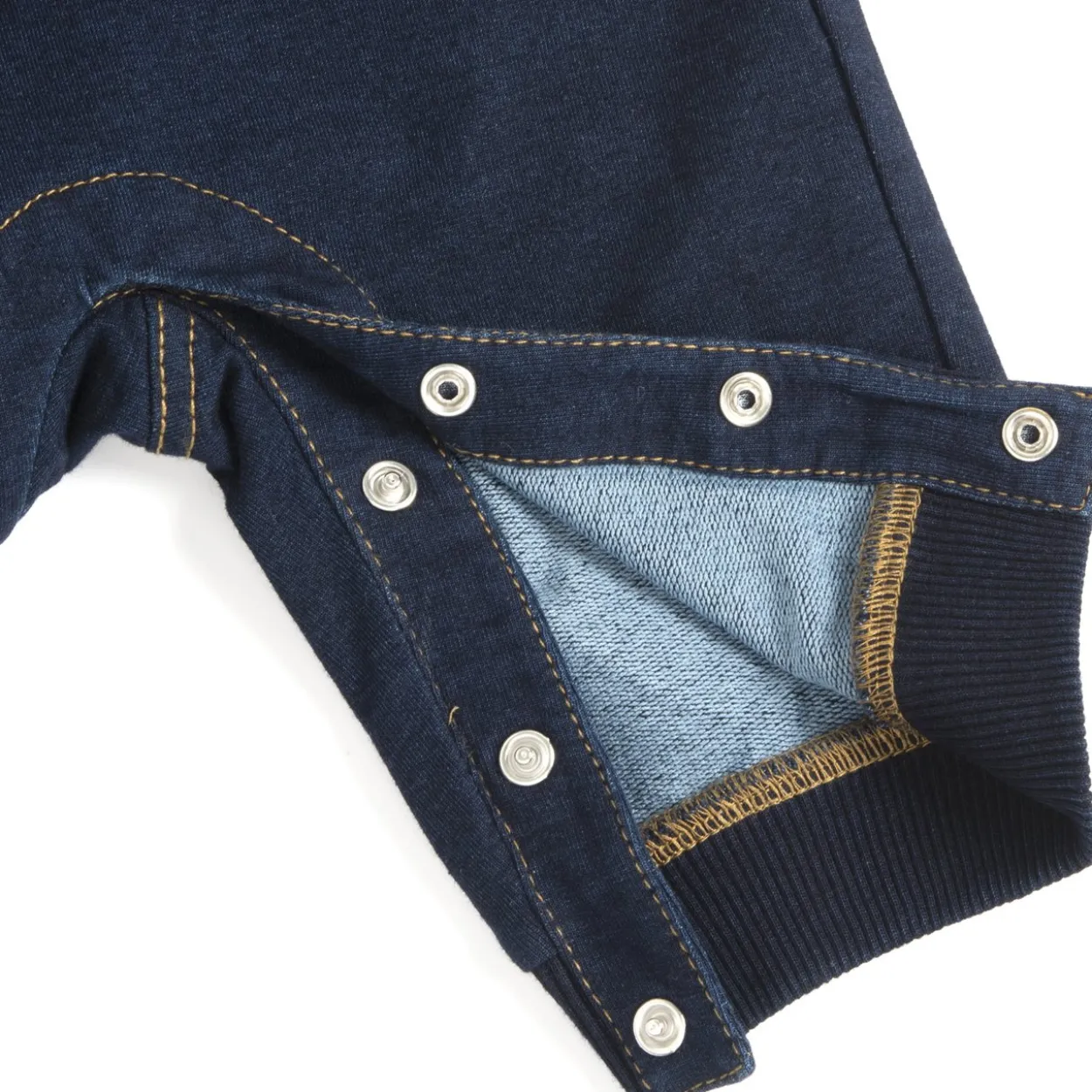 Salopette lunga in denim