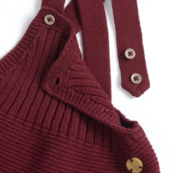 Salopette lunga in maglia
