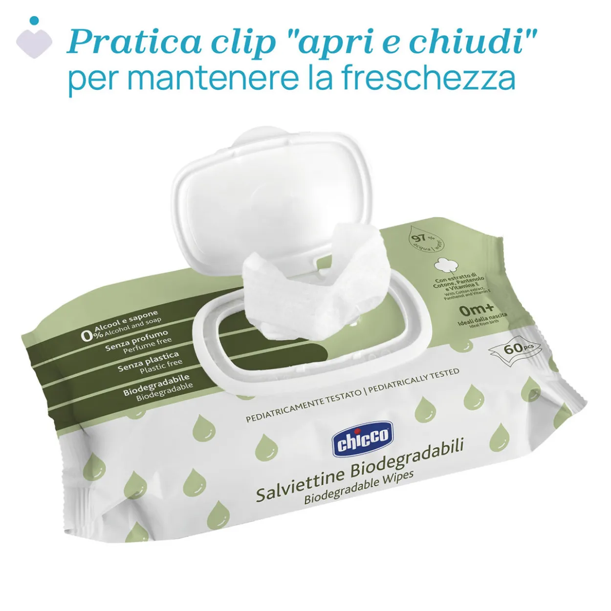 Salviettine Biodegradabili