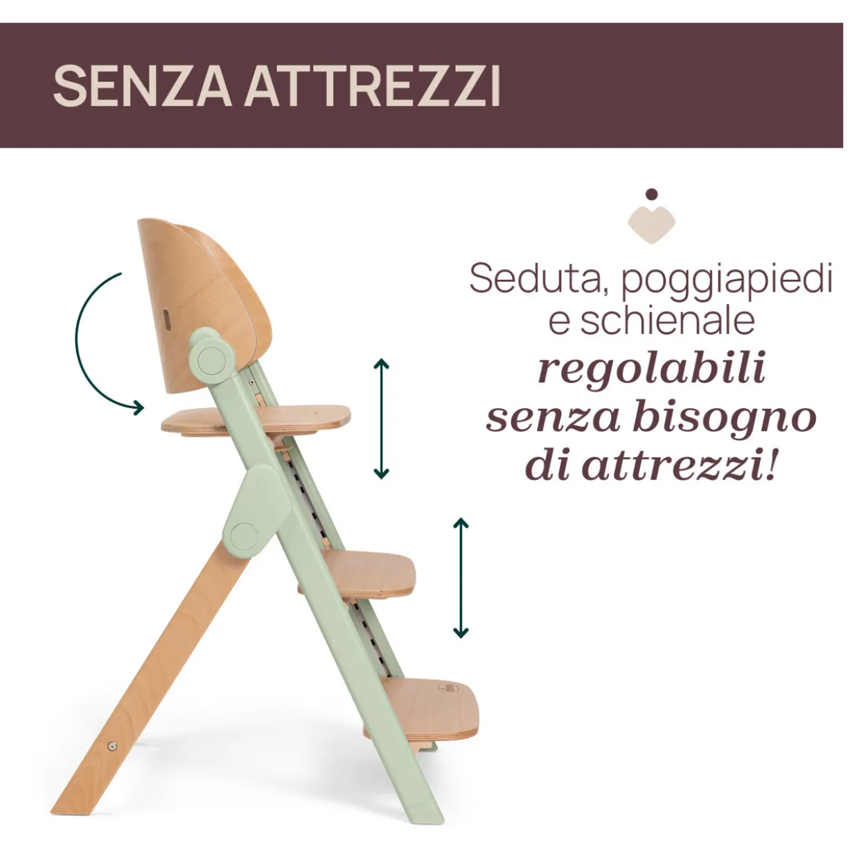 Sedia evolutiva Meraviglia