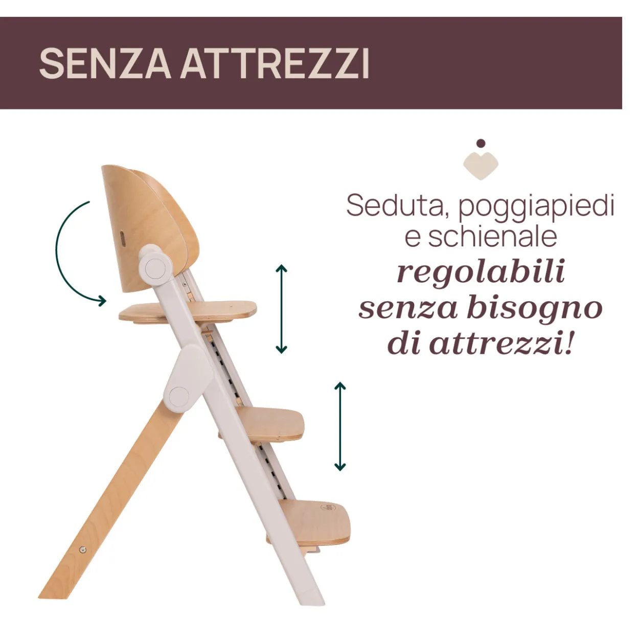 Sedia evolutiva Meraviglia
