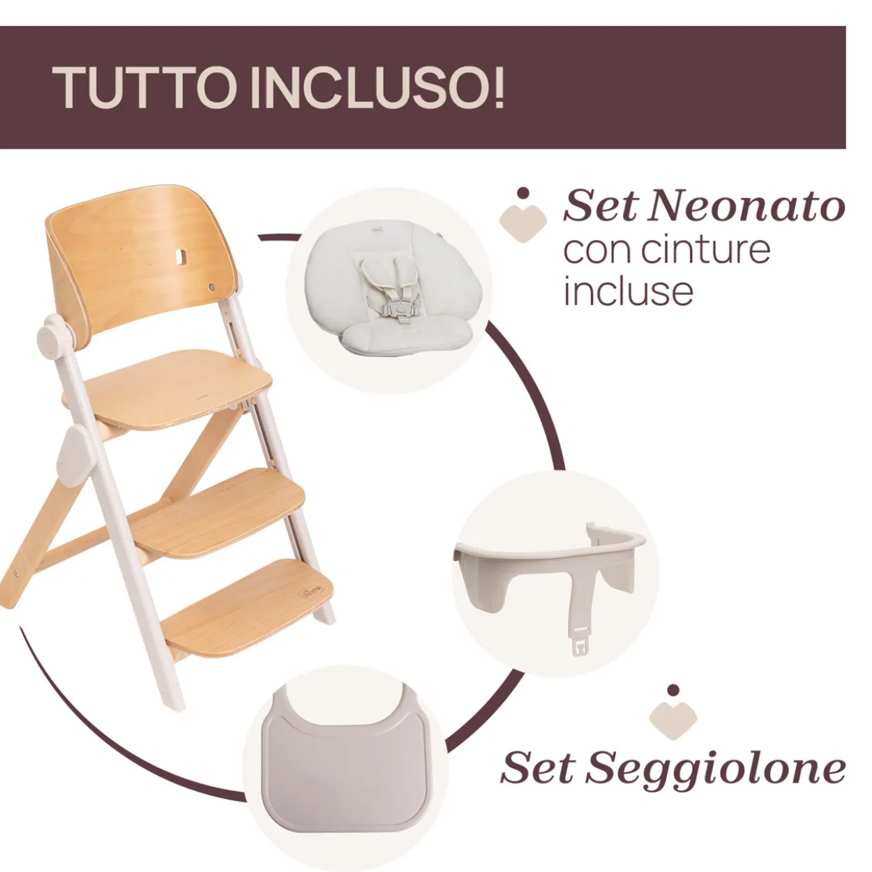 Sedia evolutiva Meraviglia