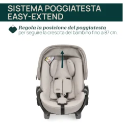 Seggiolino auto Como Lake i-Size (40-87 cm)
