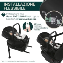 Seggiolino auto Como Lake i-Size (40-87 cm)
