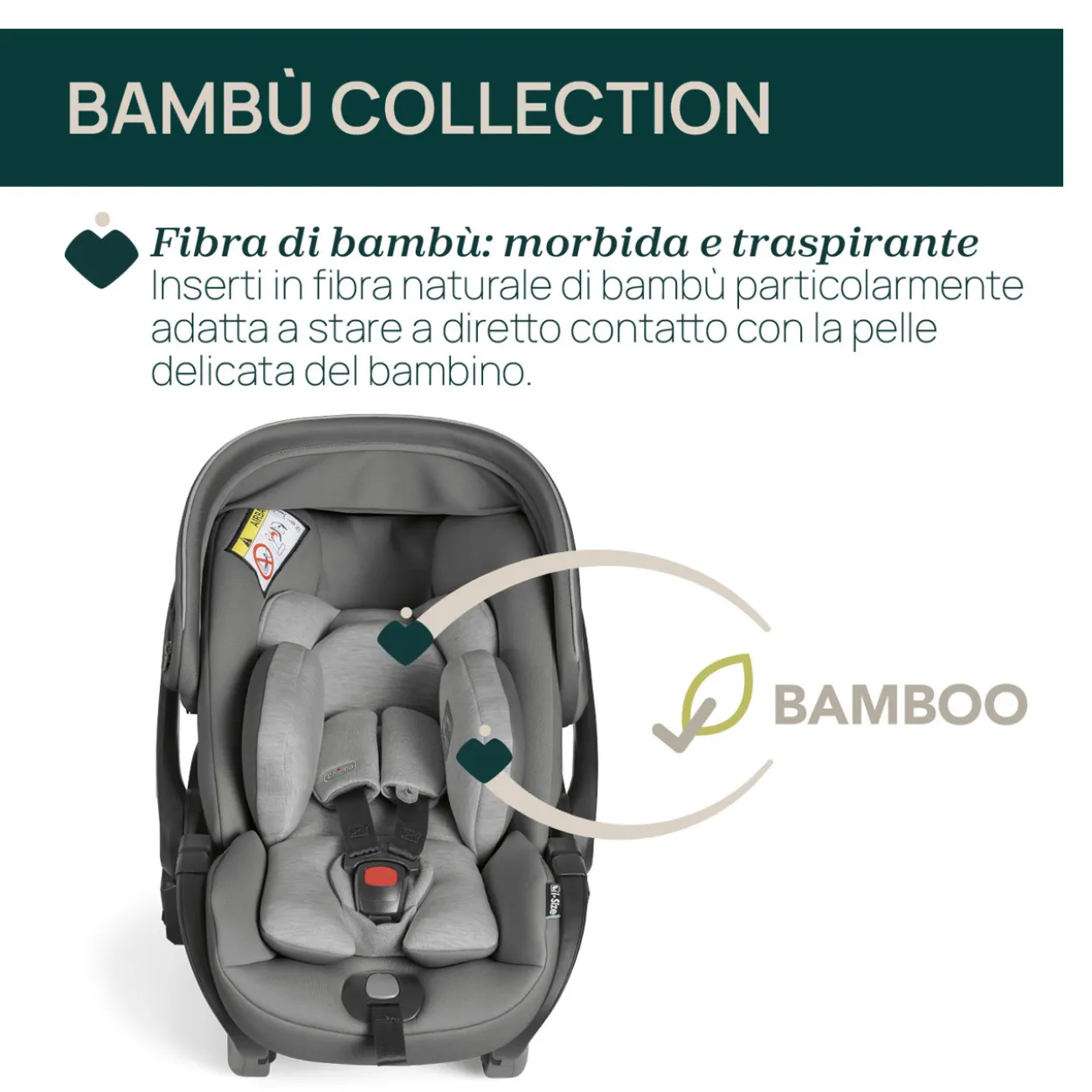 Seggiolino Auto First-Seat Recline i-Size (40-87 cm)
