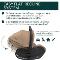 Seggiolino Auto First-Seat Recline i-Size (40-87 cm)