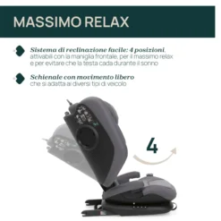 Seggiolino Auto Fold&Go S (100-150 cm)