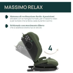 Seggiolino Auto Fold&Go S (100-150 cm)
