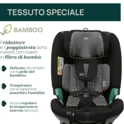 Seggiolino Auto FullSeat 360 i-Size con base (61-150 cm)