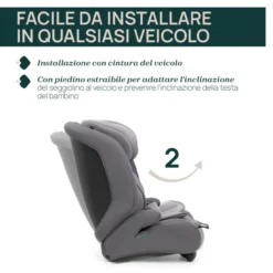 Seggiolino auto Gro-Up i-Size (76-150 cm)