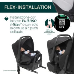 Seggiolino auto Kory Essential i-Size (40-80 cm)