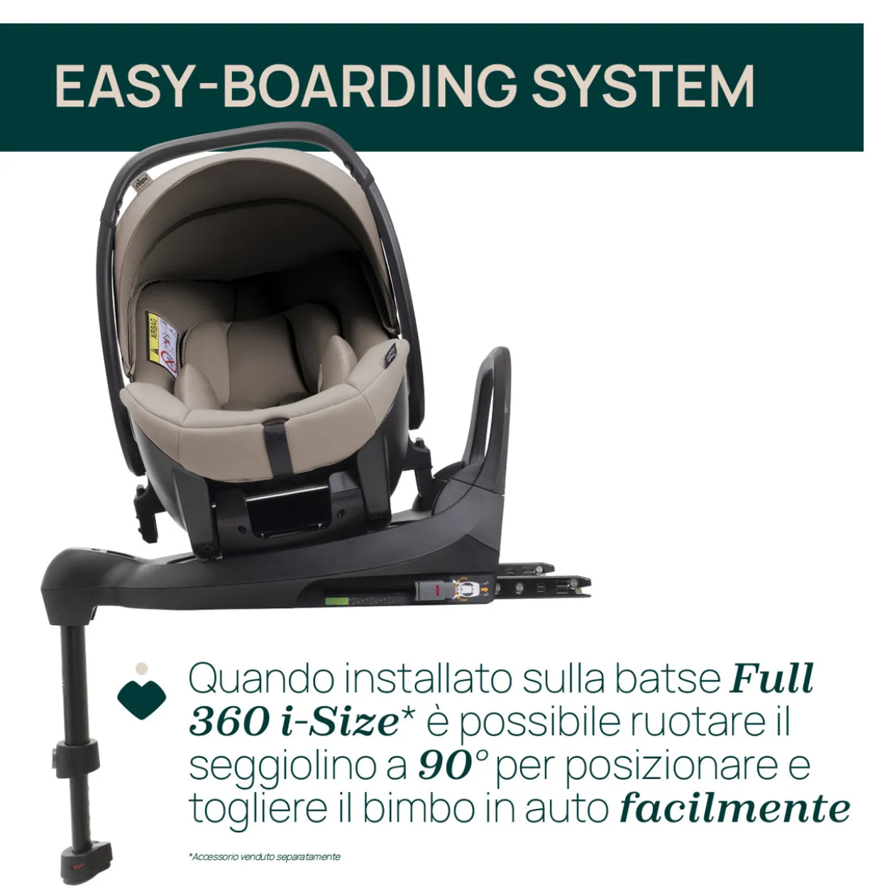 Seggiolino auto Kory Essential i-Size (40-80 cm)