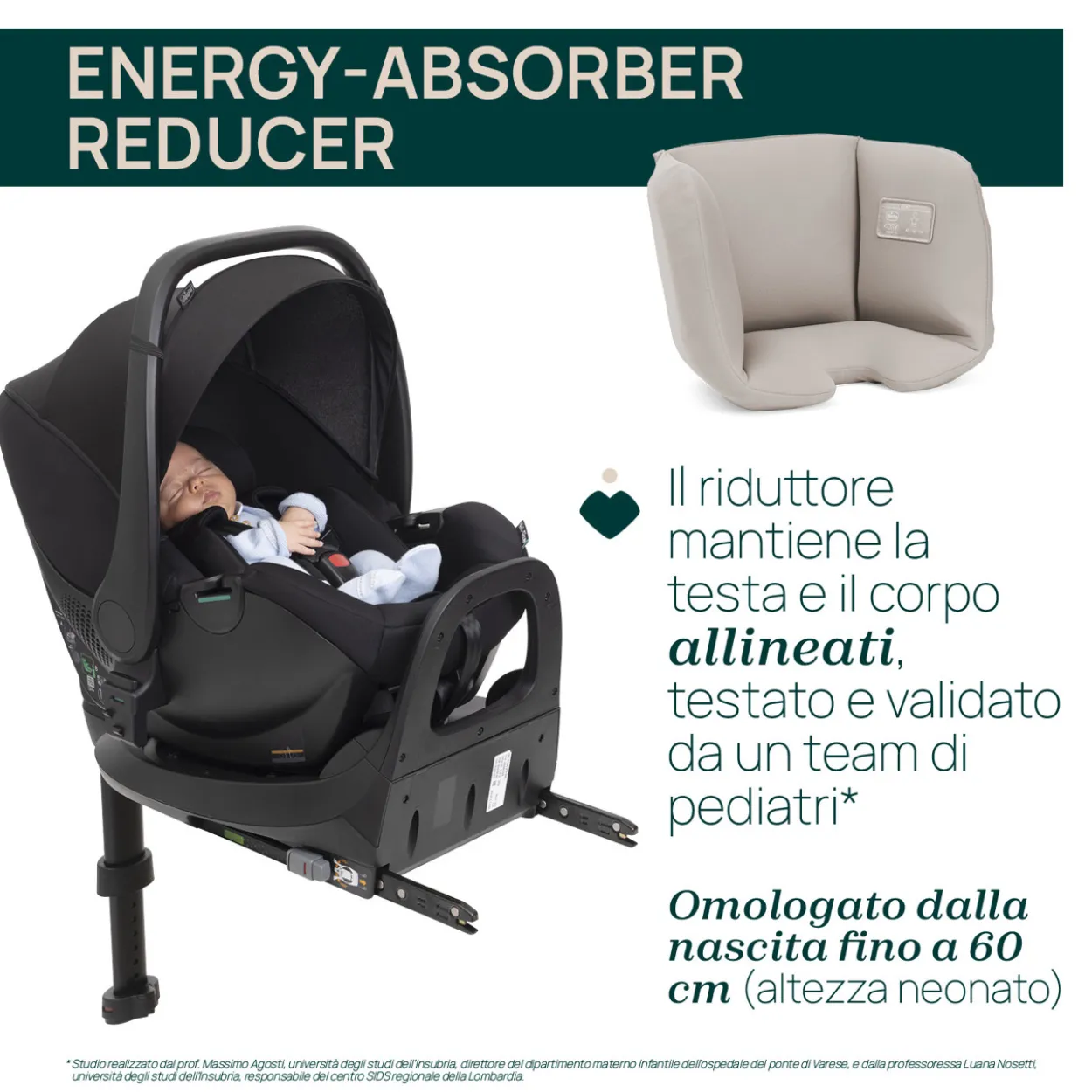 Seggiolino auto Kory Essential i-Size (40-80 cm)