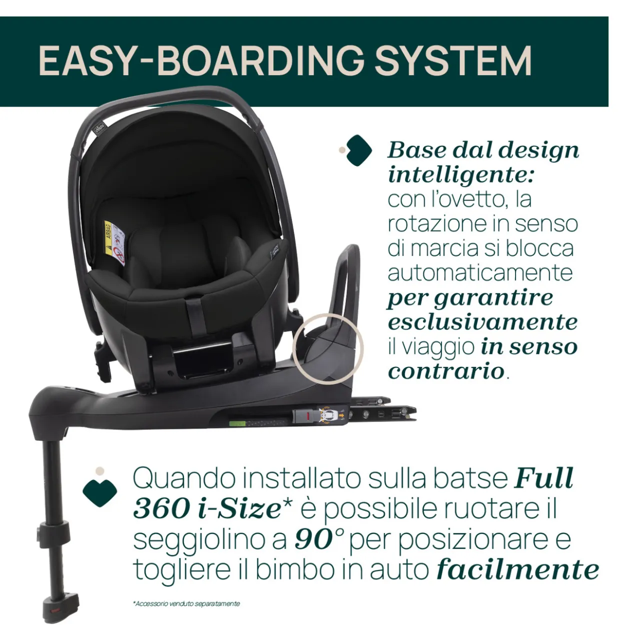 Seggiolino auto Kory Essential i-Size (40-80 cm)