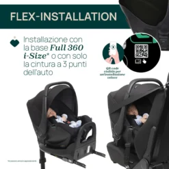 Seggiolino auto Kory Essential i-Size (40-80 cm)