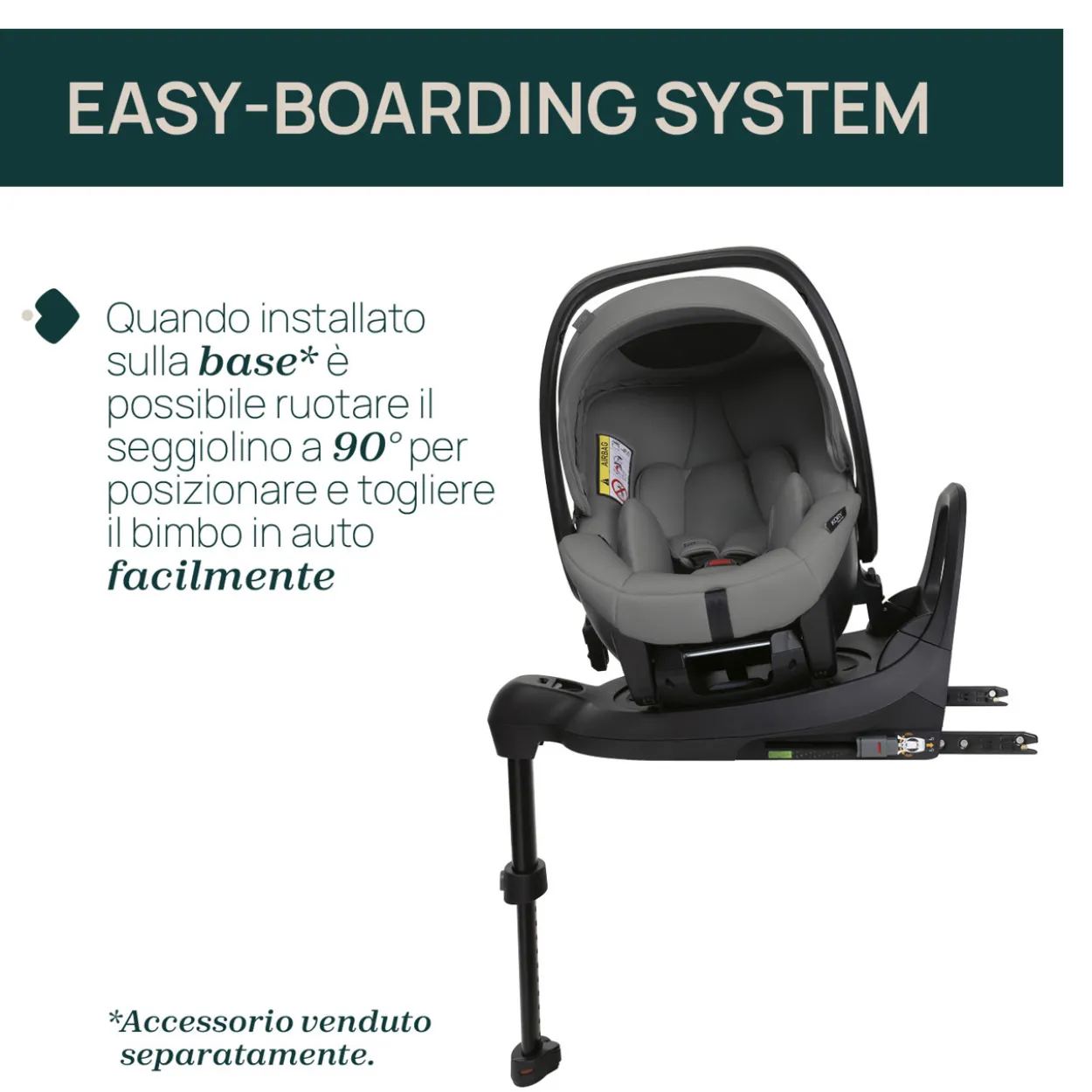 Seggiolino Auto Kory Plus i-Size (40-85 cm)