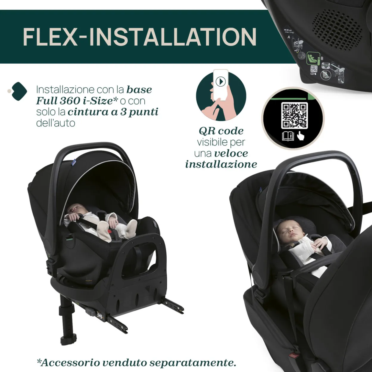 Seggiolino auto Kory Plus i-Size (40-85 cm) - Special Edition