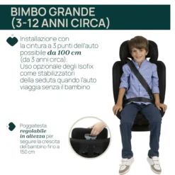 Seggiolino auto Mokita i-Size (76-150 cm)
