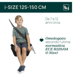 Seggiolino Auto Quasar i-Size (125-150 cm)
