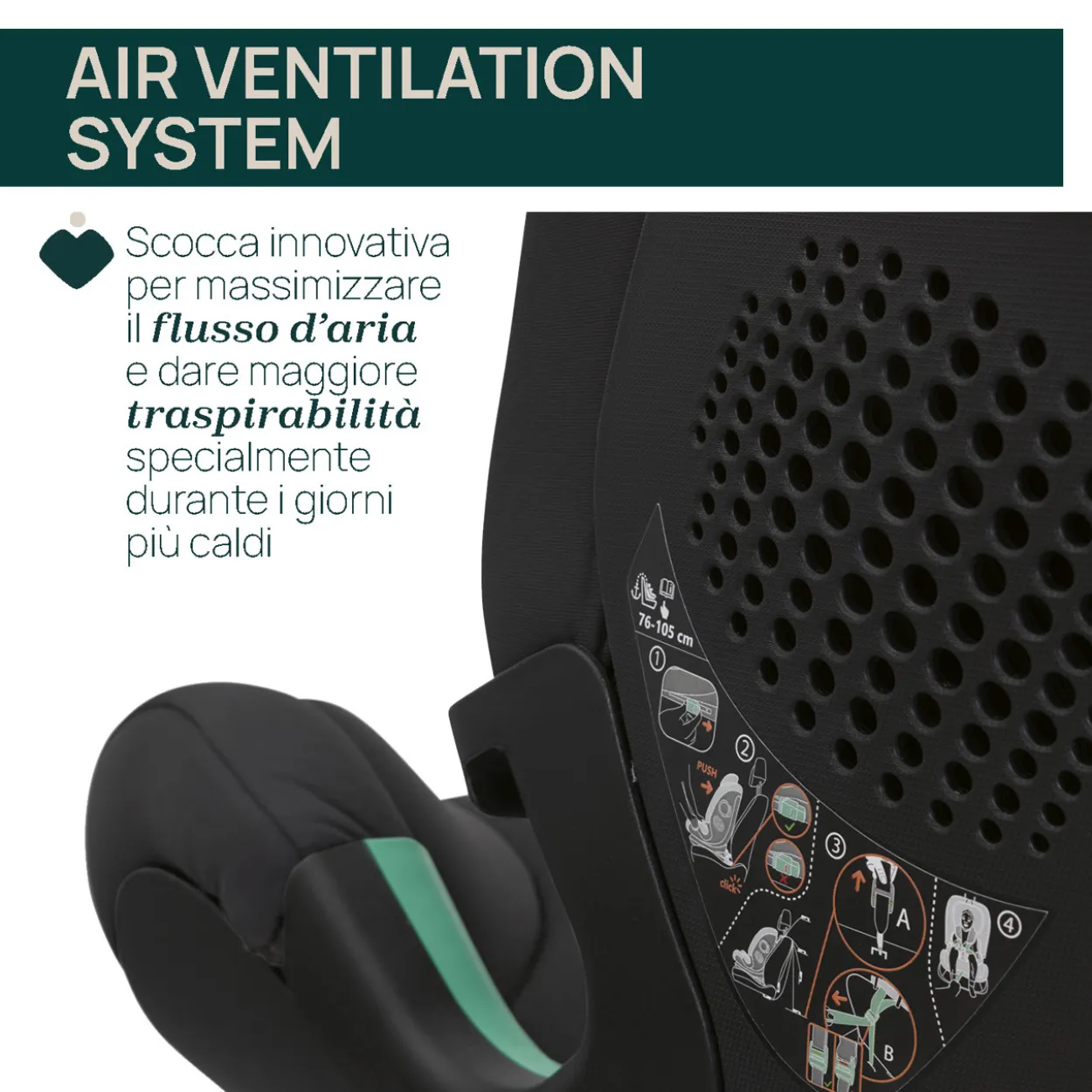 Seggiolino Auto Seat&Go i-Size (76-150 cm)