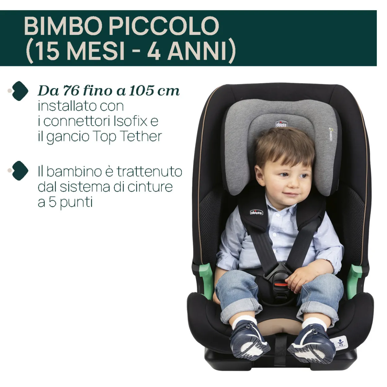 Seggiolino Auto Seat&Go i-Size (76-150 cm)
