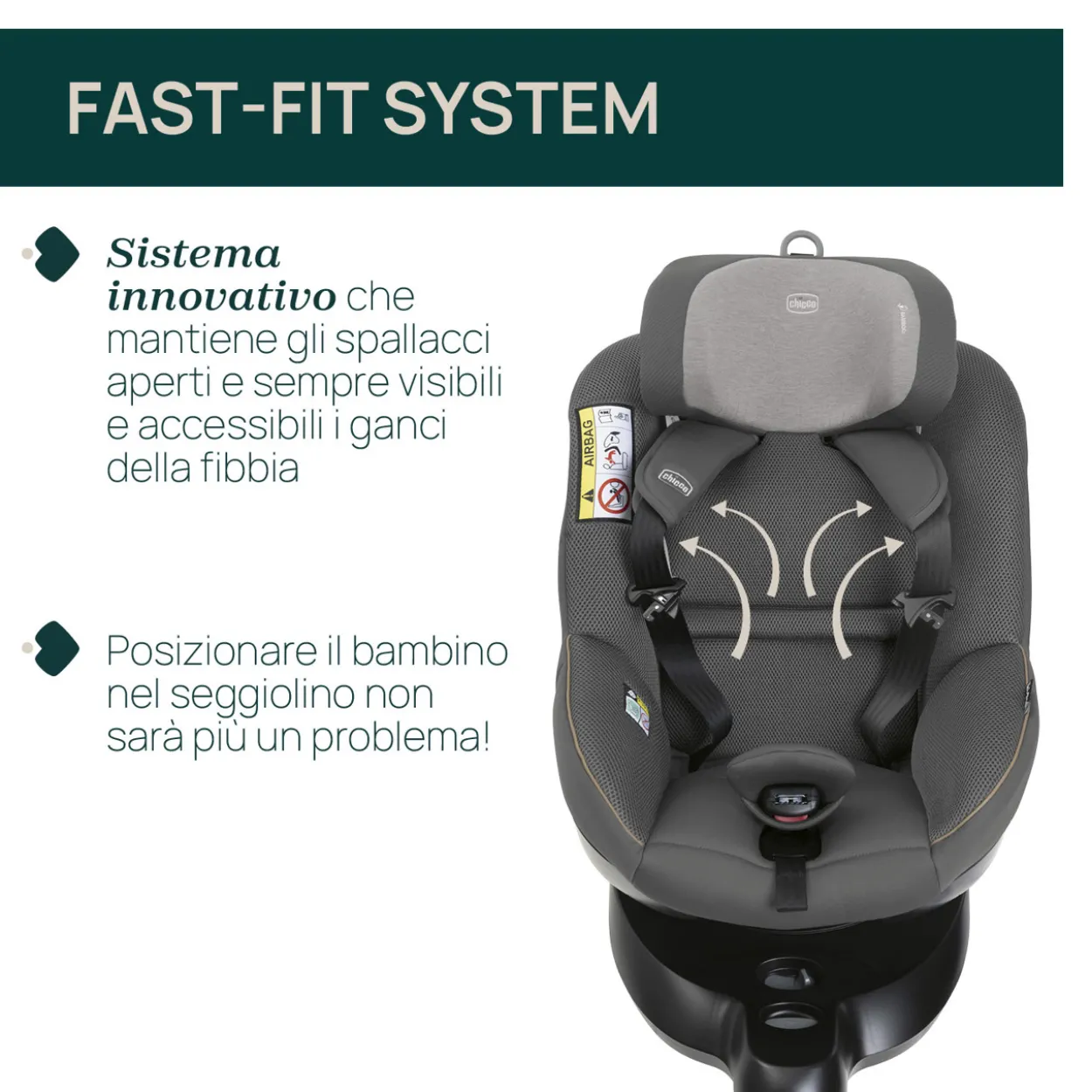 Seggiolino Auto Seat105 i-Size (40-105 cm)