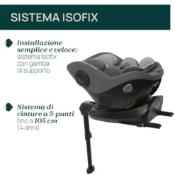 Seggiolino Auto Seat105 i-Size (40-105 cm)