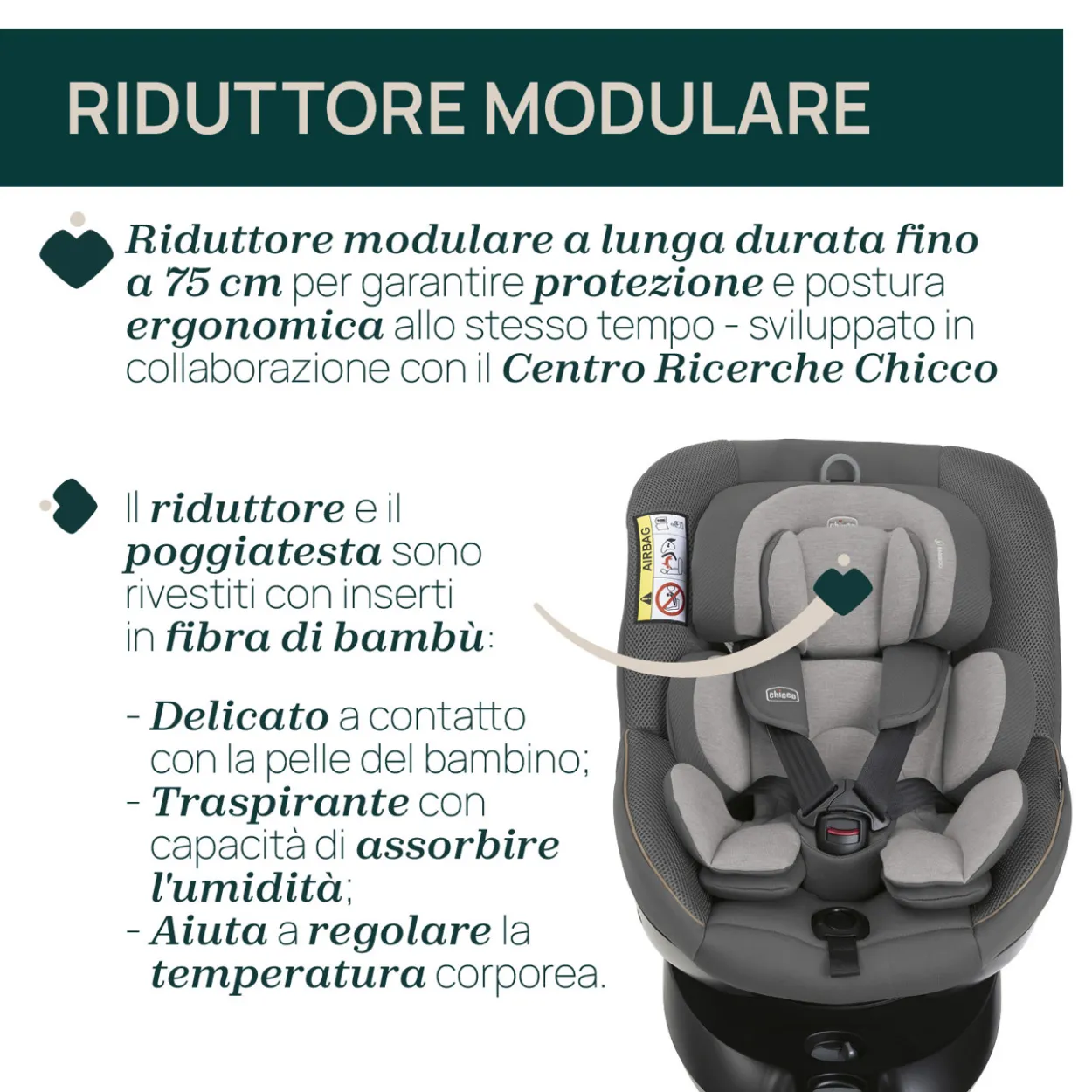 Seggiolino Auto Seat105 i-Size (40-105 cm)