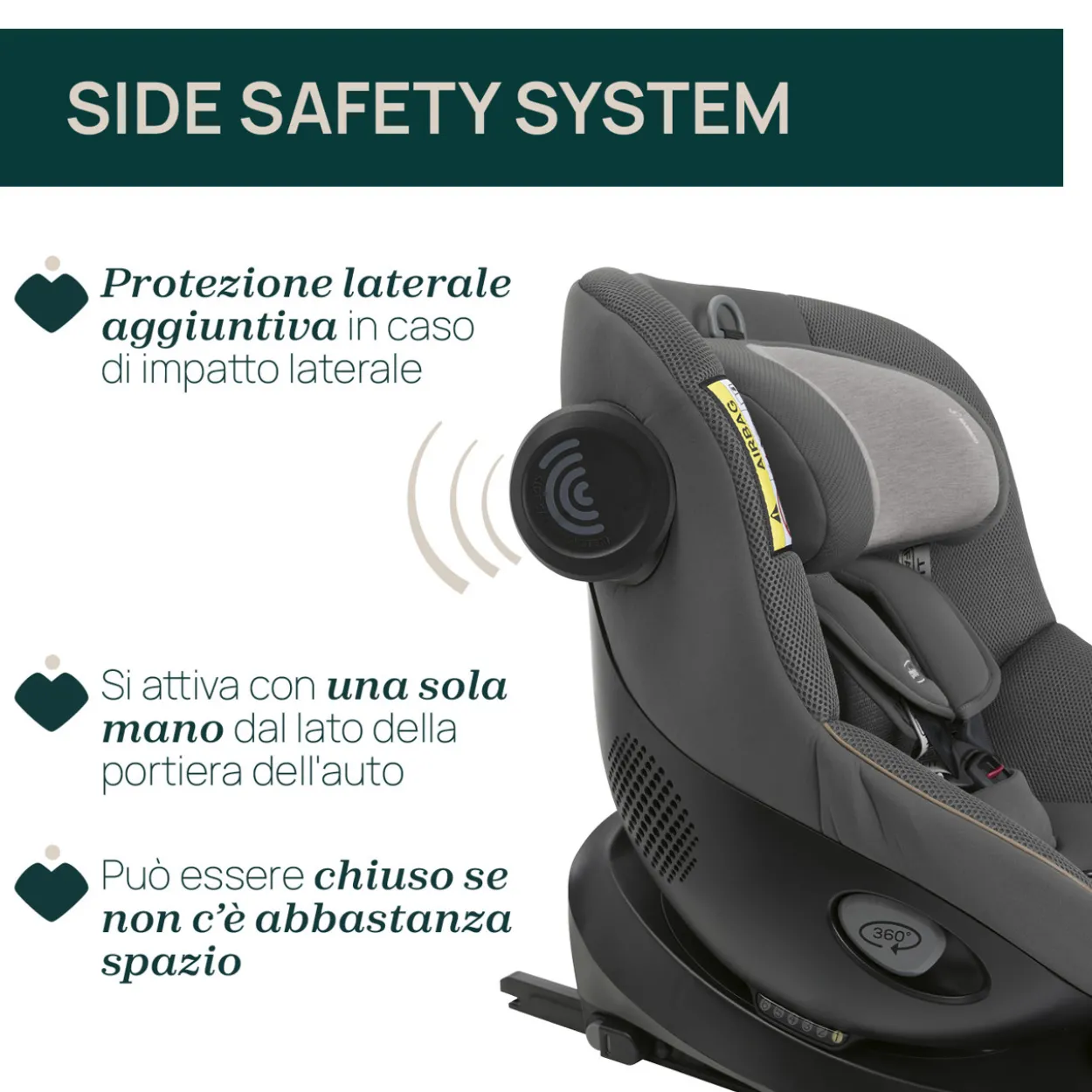 Seggiolino Auto Seat105 i-Size (40-105 cm)