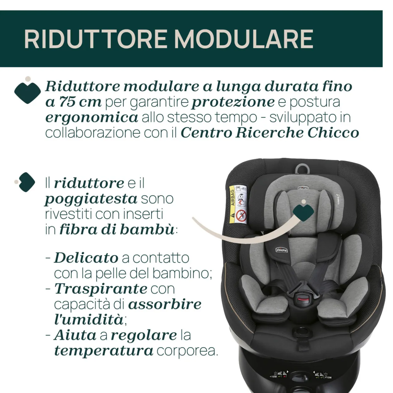 Seggiolino Auto Seat105 i-Size (40-105 cm)